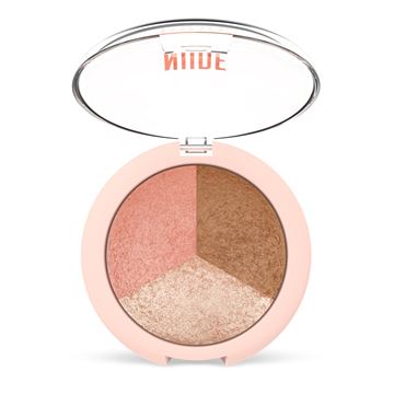 Picture of GOLDEN ROSE NUDE LOOK BAKED TRIO FACE POWDER